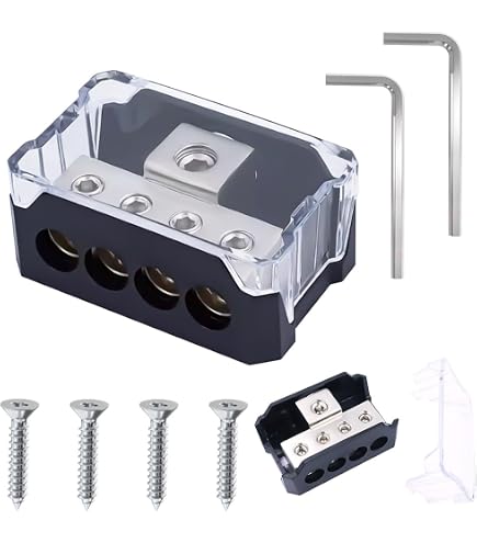 Amazon | オーディオテクニカ TEB-4 アースブロック 1イン(4ゲージ) 4